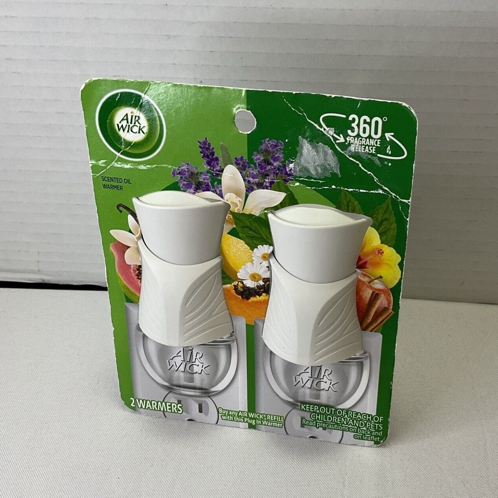 Air Wick Scented Oil Electrical Plug In 360 Fragrance Release Diffuser-2 Pk